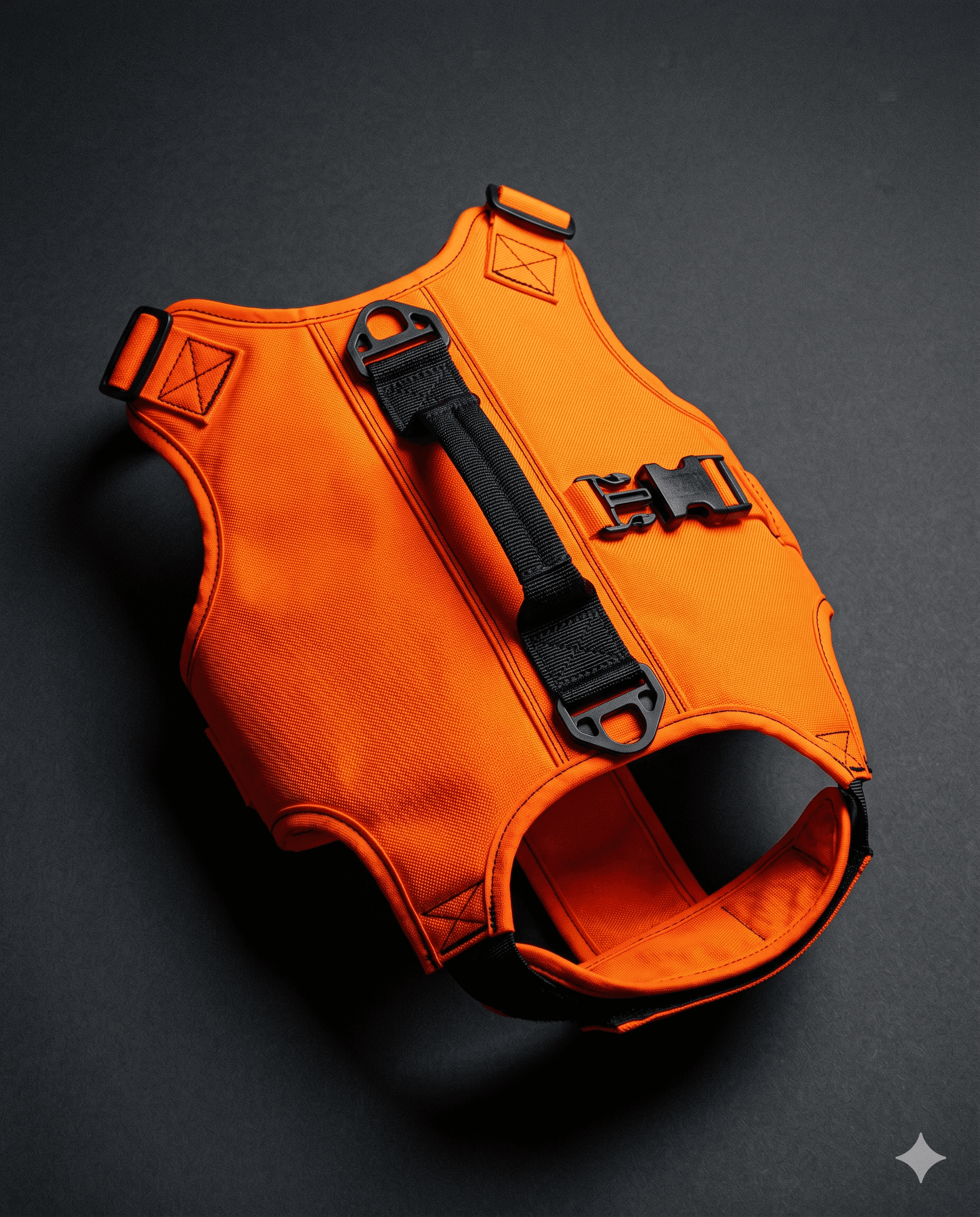 Gilet de protection à cape — Jaune & Orange